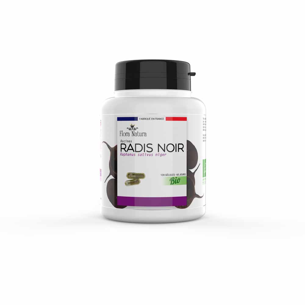 Flora Natura Black radish 120 capsules