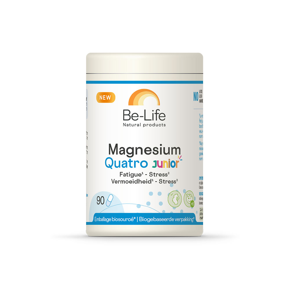 Be-Life Magnesium Quatro Junior fatigue and stress support 60 capsules