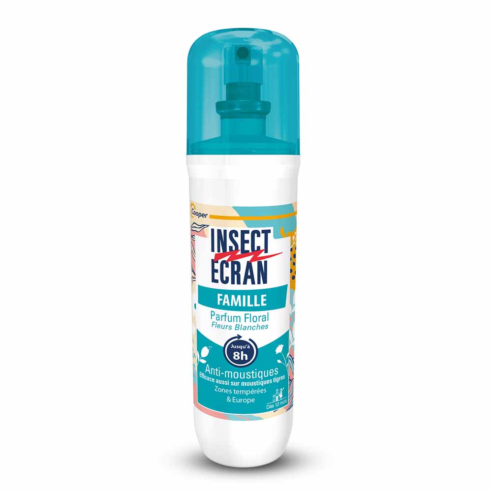 Insect Ecran Family mosquito repellent floral fragrance 100 ml