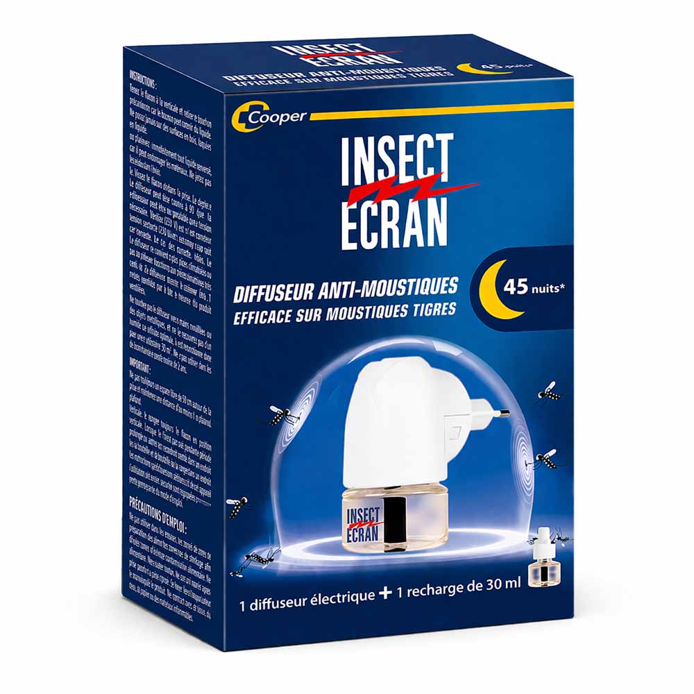Insect Ecran Electric insecticide diffuser + 30 ml refill