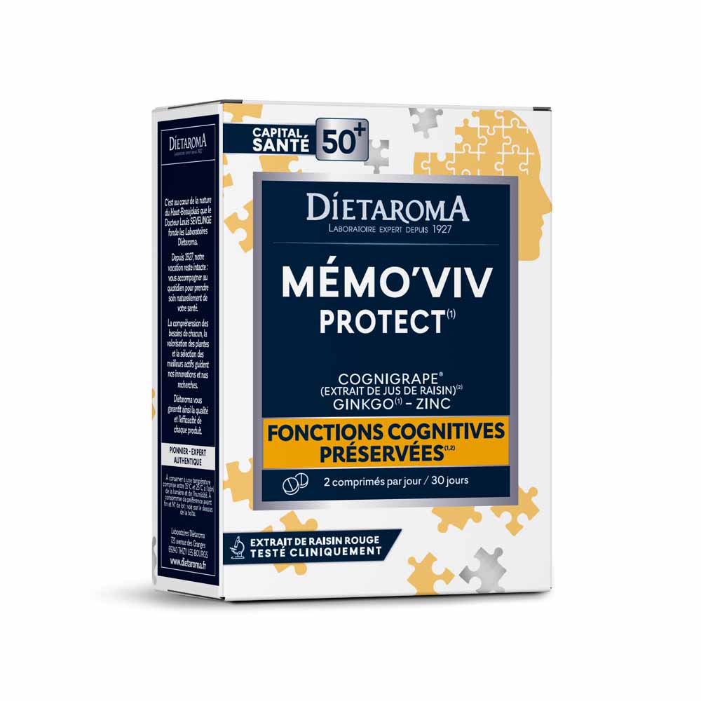 Dietaroma Memo'Viv Protect 50+ 60 tablets