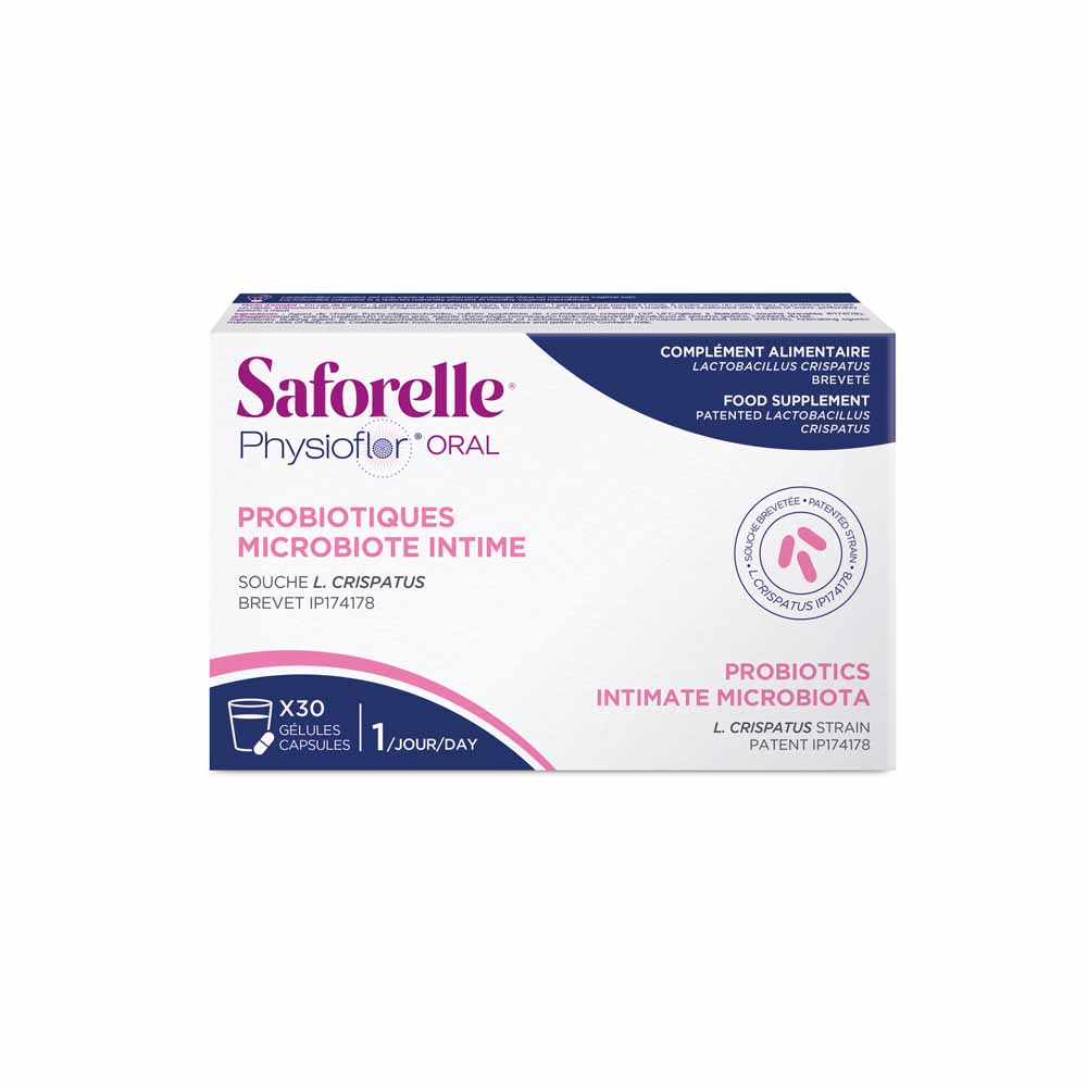 Saforelle Physioflor Intimate Flora X 30 Capsules 30 Gelules