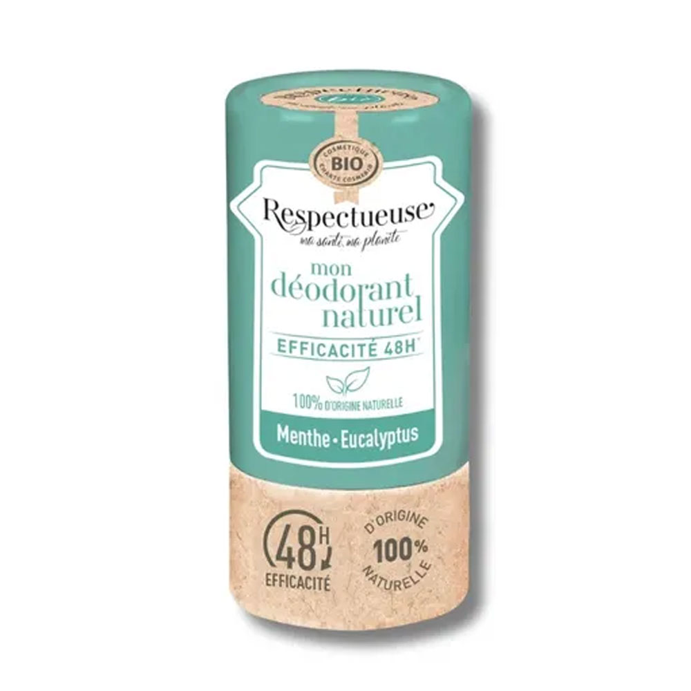 Respectueuse Mint Eucalyptus Organic Deodorant 50 g