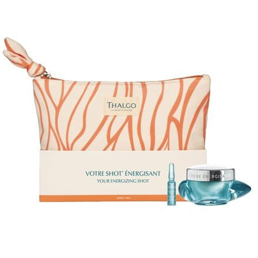Thalgo Spiruline Boost Energising cream + energising shot duo