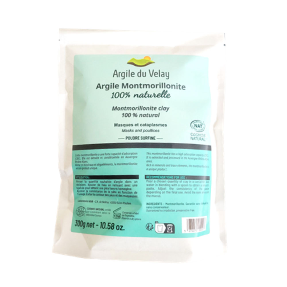 Argile du Velay Montmorillonite powder 300 g