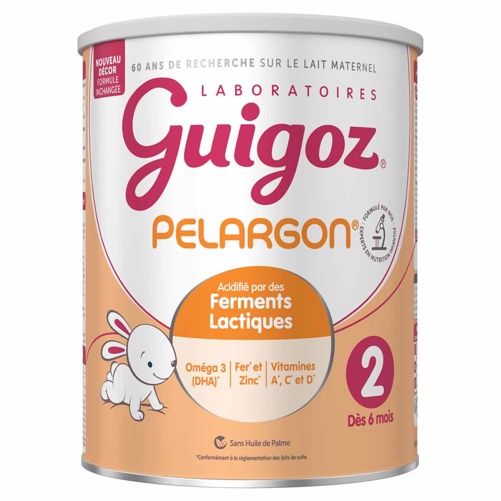 Guigoz Pelargon Follow-up powder milk from 6 to 12 months 780 g