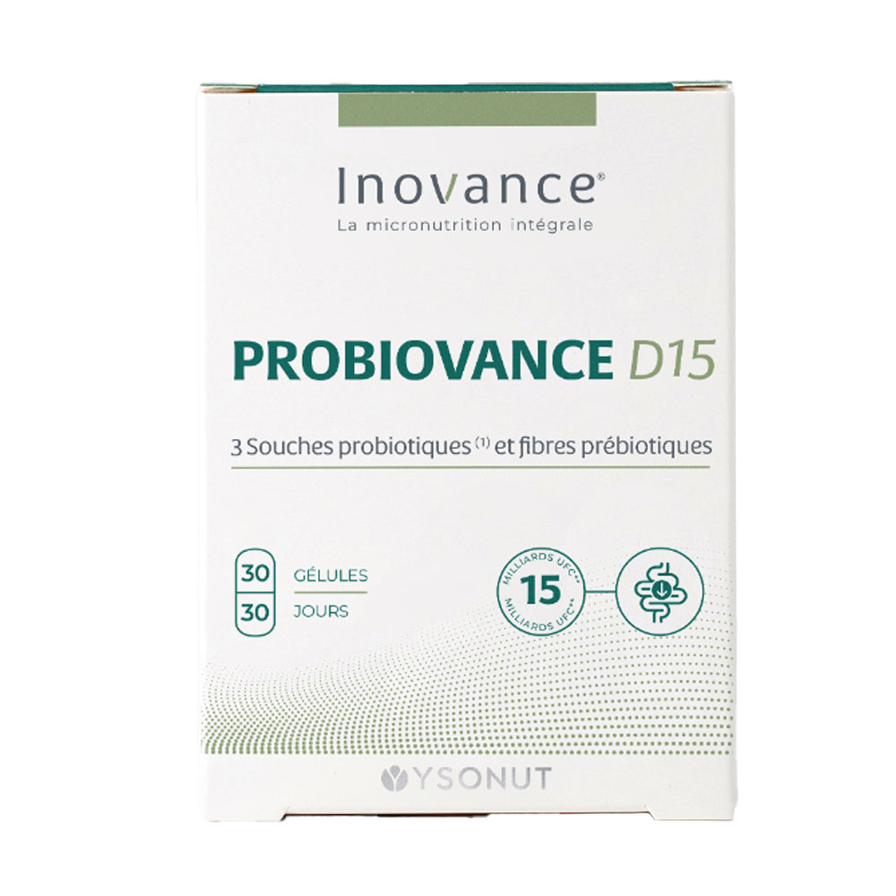 Inovance Probiovance Probiovance D10 X 30 Capsules D15 30 Gélules