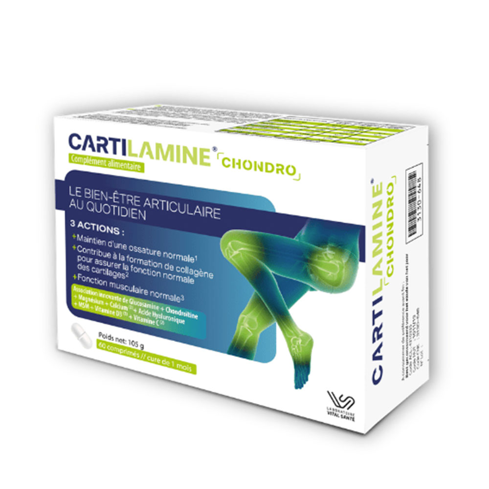Vital Santé Cartilamine Chondro joint health and cartilage function 60 tablets