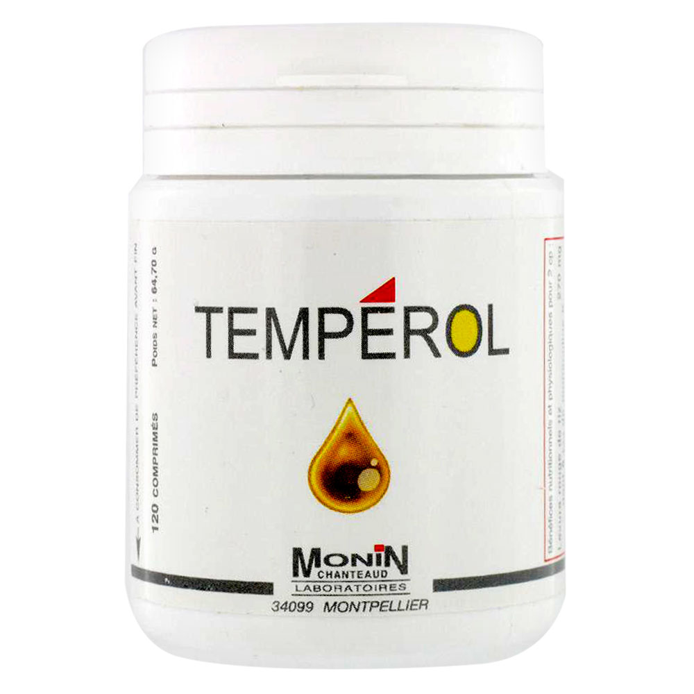 Monin Chanteaud Temperol 120 tablets