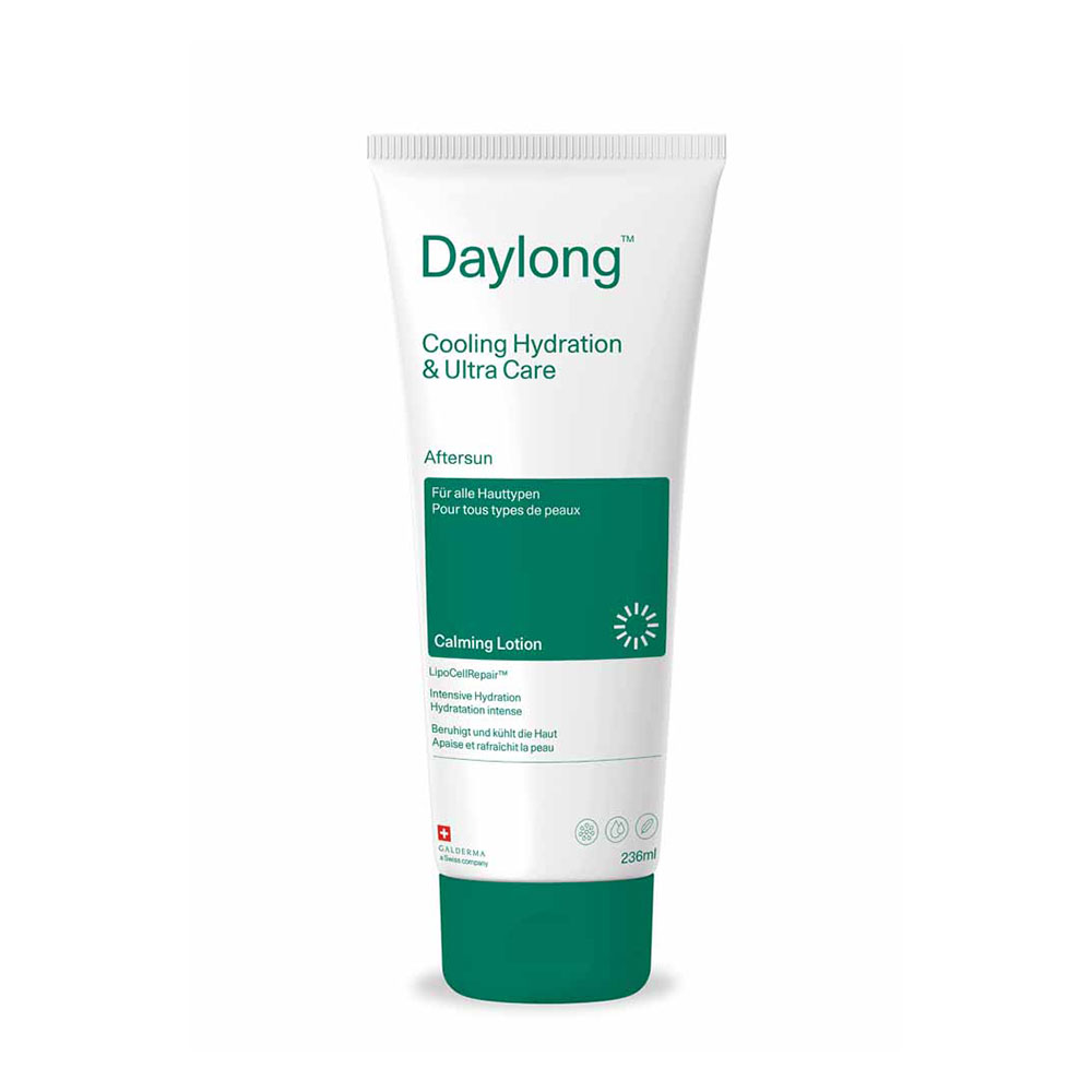 Galderma Daylong After-sun cooling lotion for hydration and ultra care 236 ml