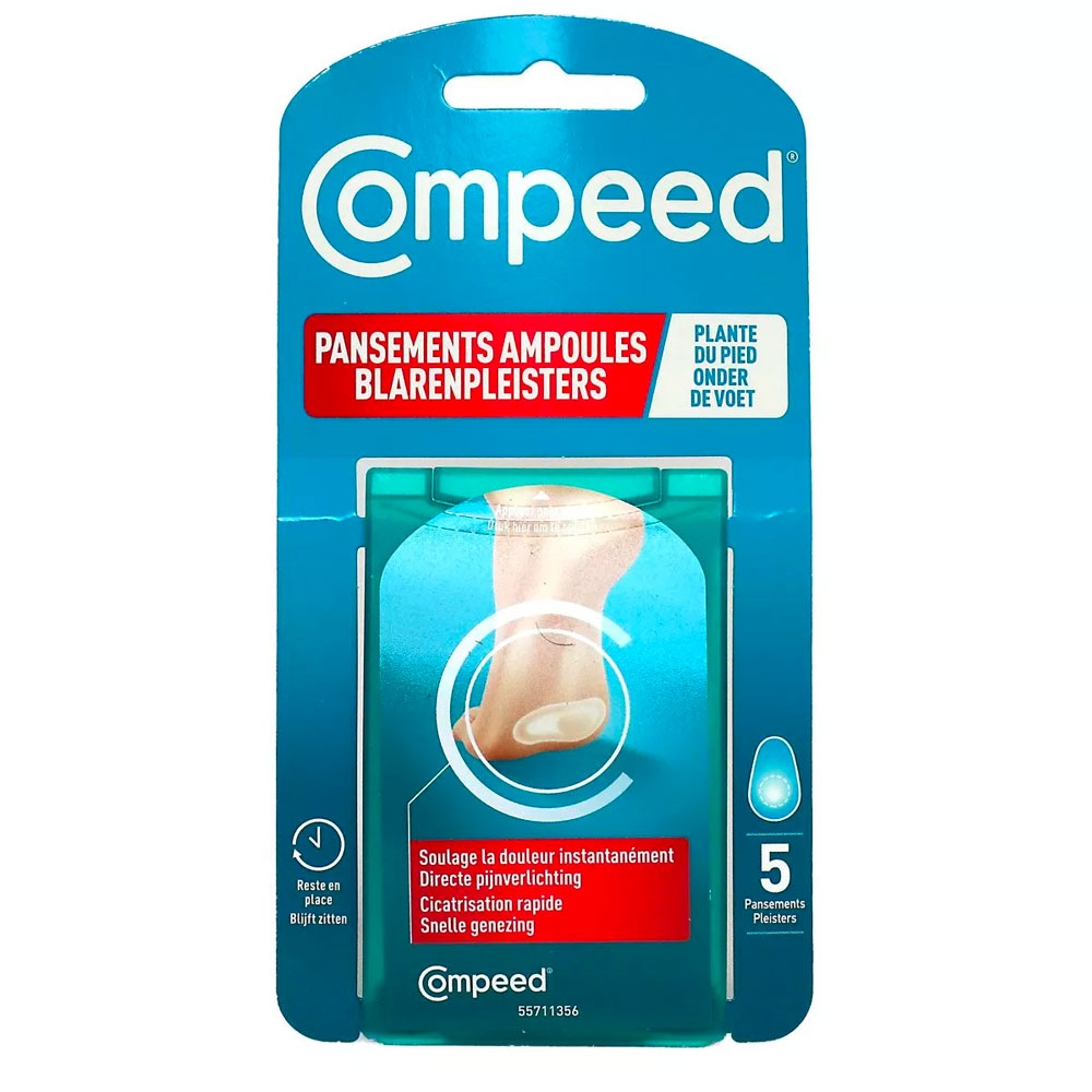 Compeed Blister plasters for the sole of the foot x 5
