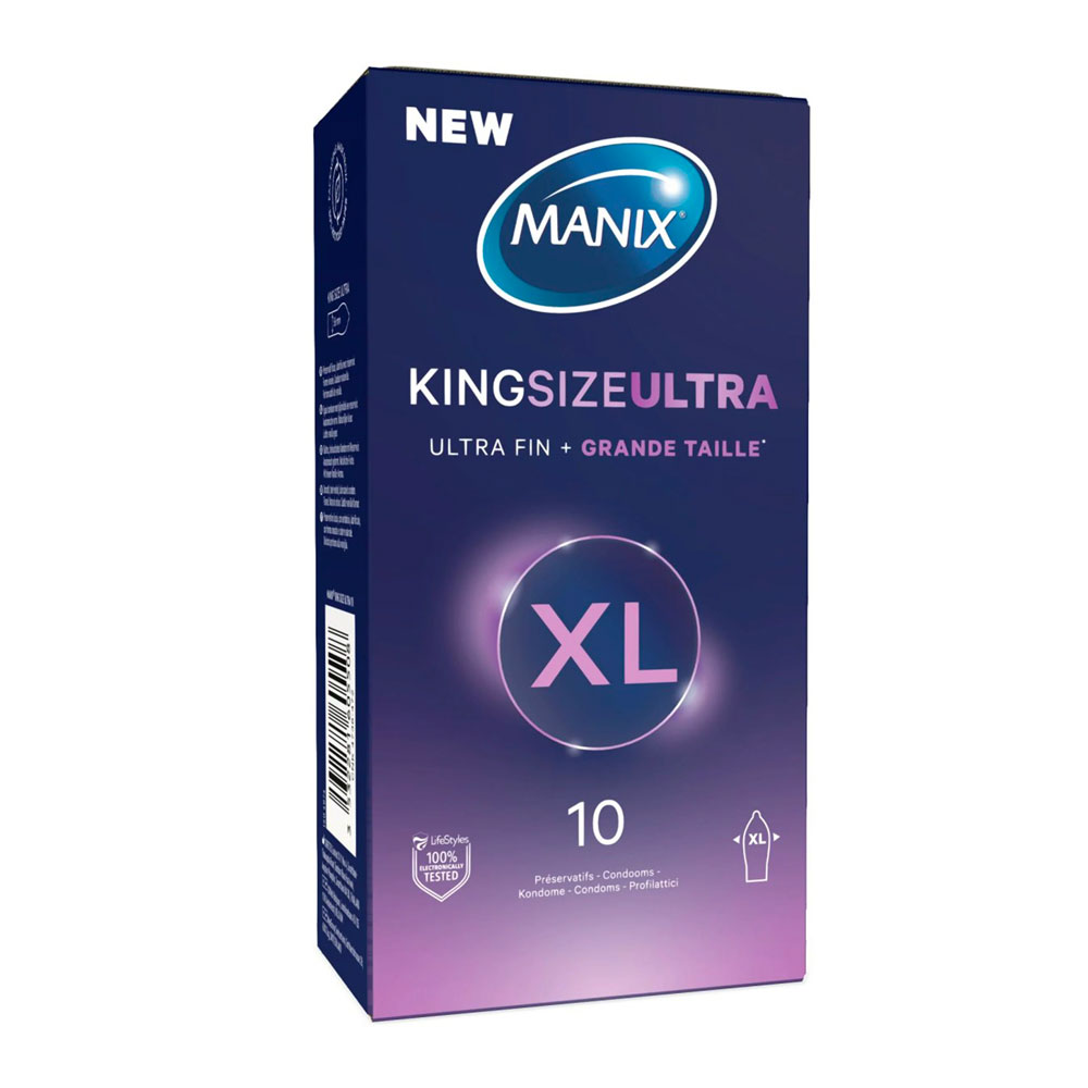 Manix King Size Ultra condoms 10 units