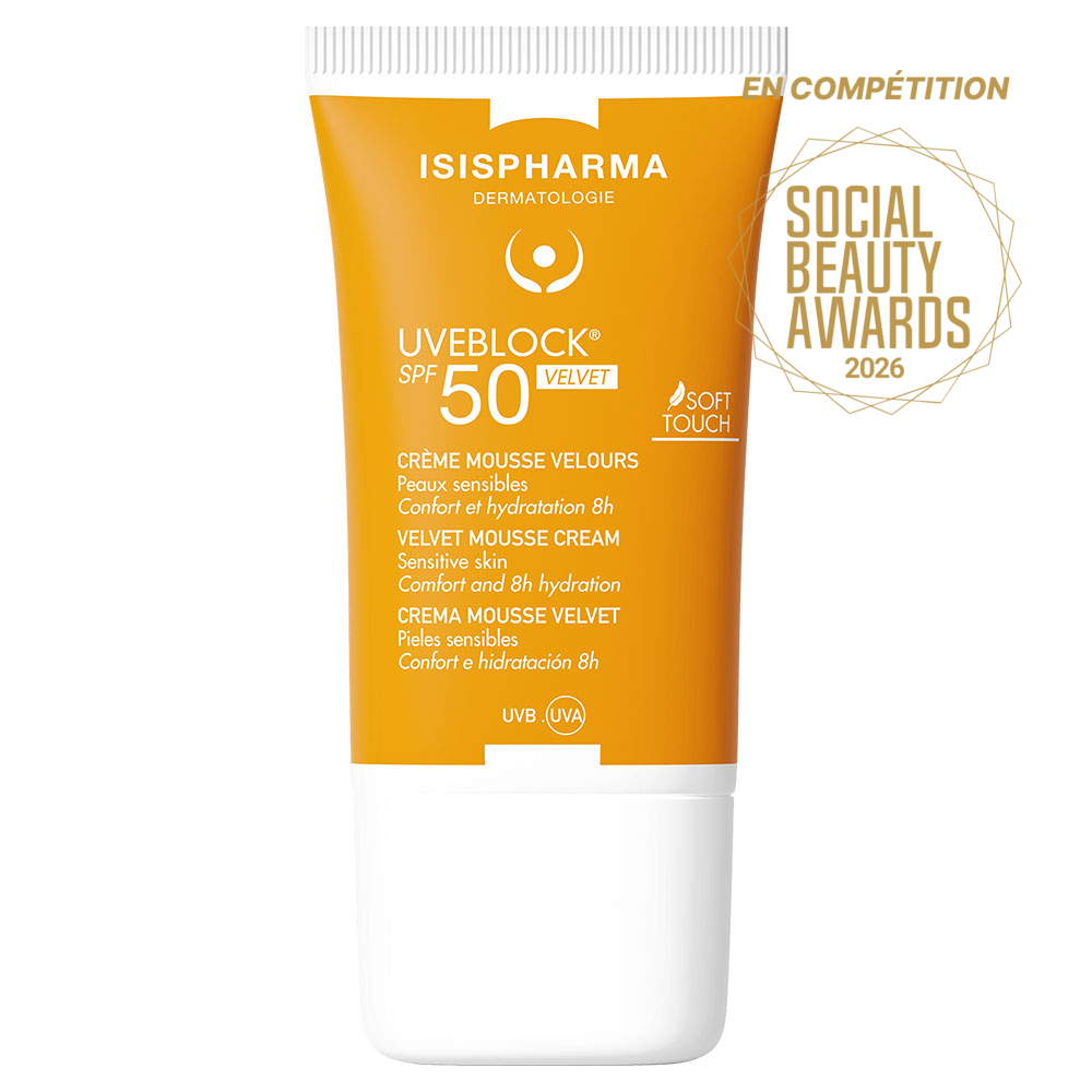 Isispharma Uveblock Velvet Mousse Cream SPF50 40 ml