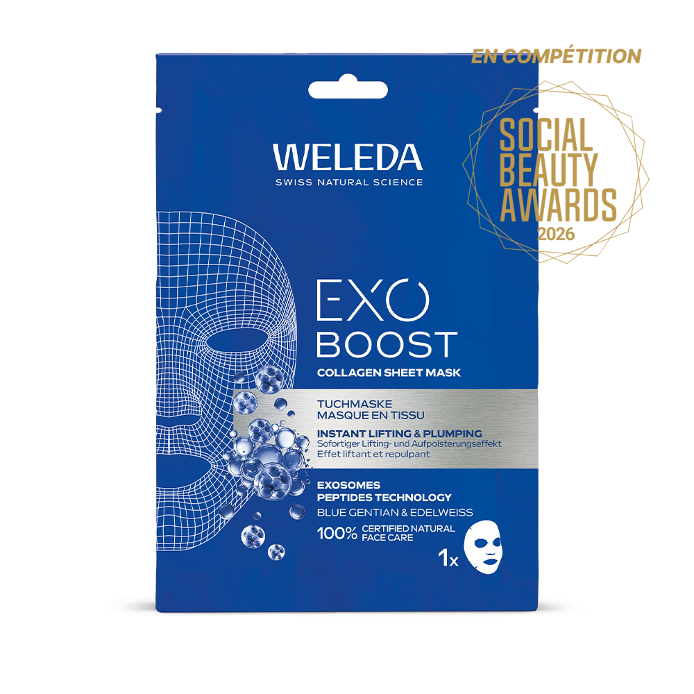 Weleda Exo Boost Collagen tissue mask with gentian and edelweiss 20 ml