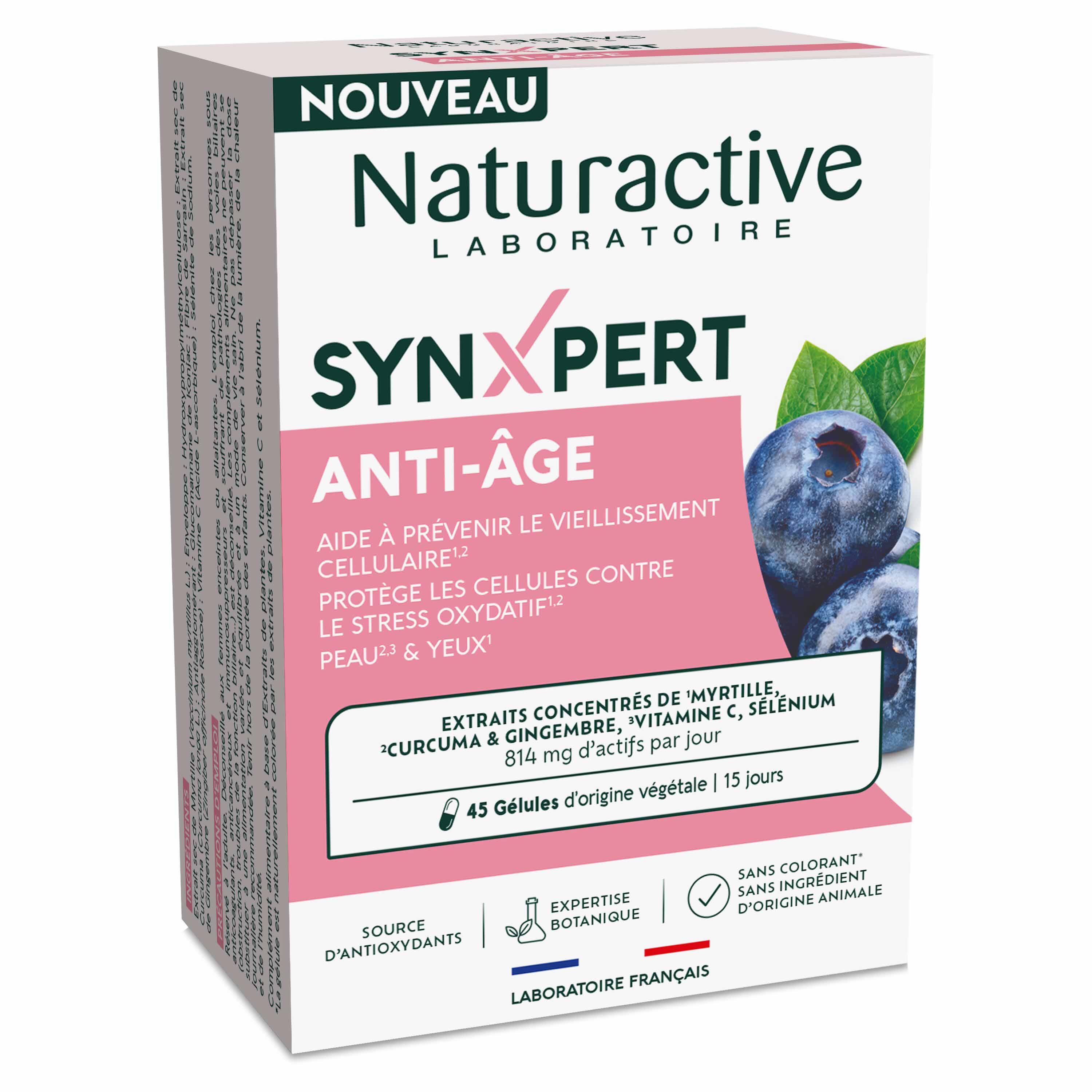 Naturactive SYNXPERT Anti-ageing 45 gélules