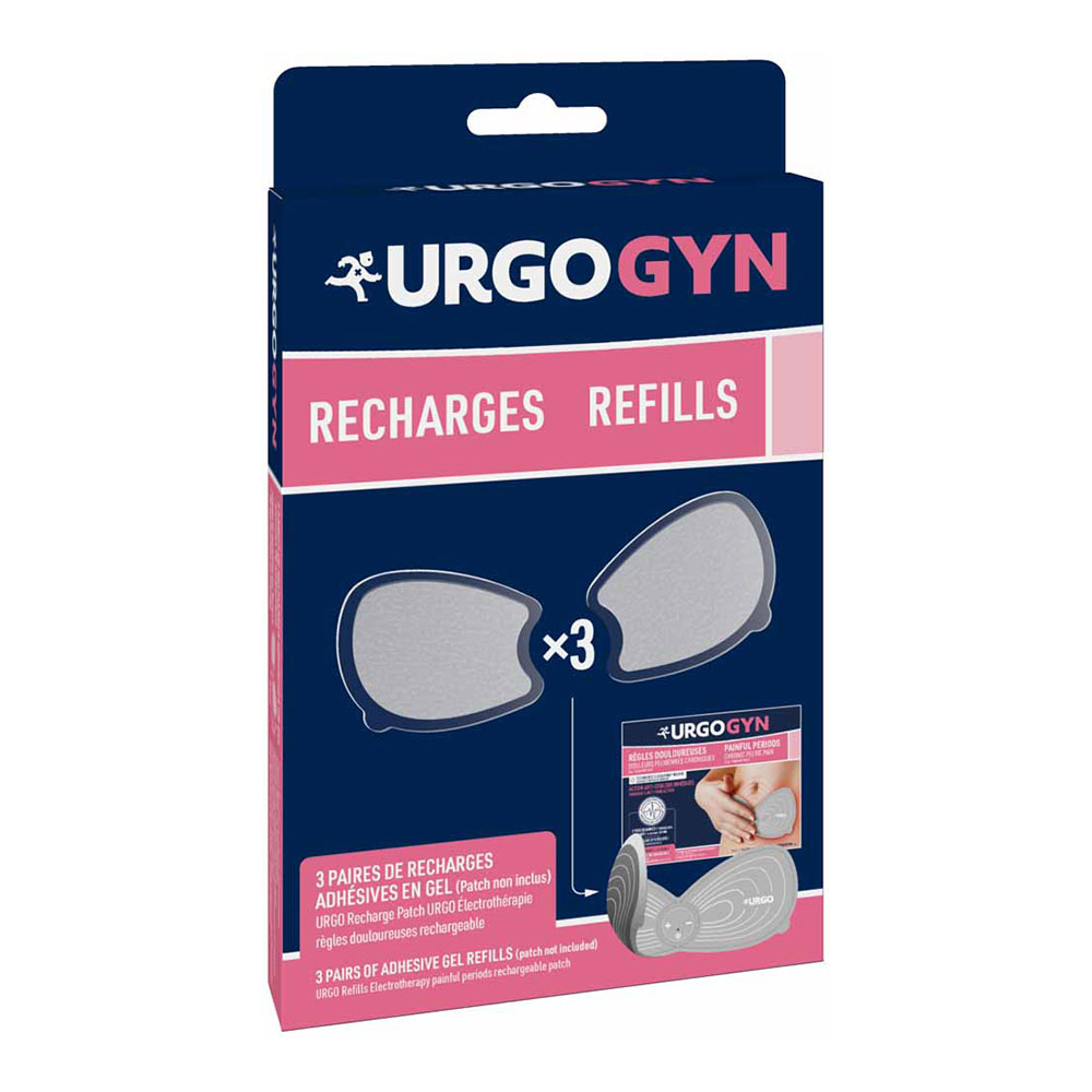 Urgo Electrotherapy Patch Refills Painful Periods x3