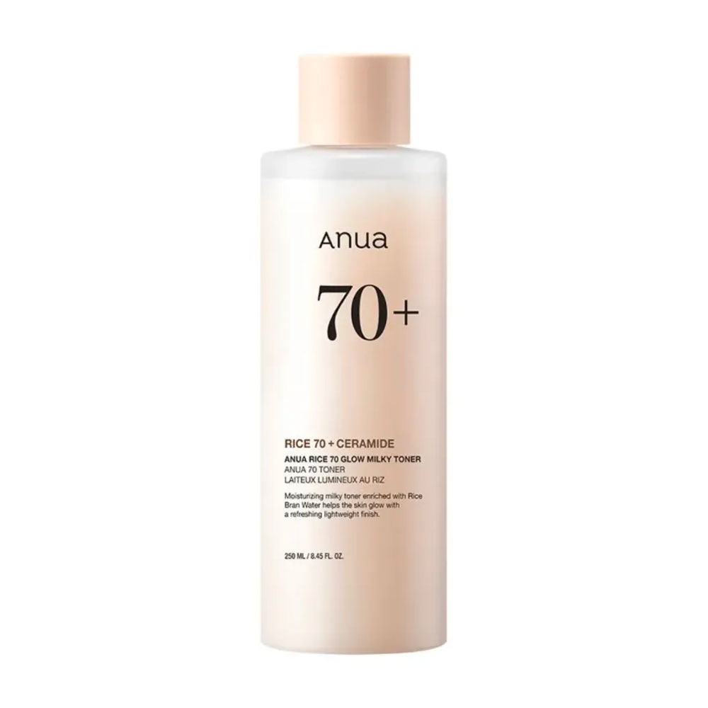 Anua Rice 70 Glow Milky illuminating toner 250 ml
