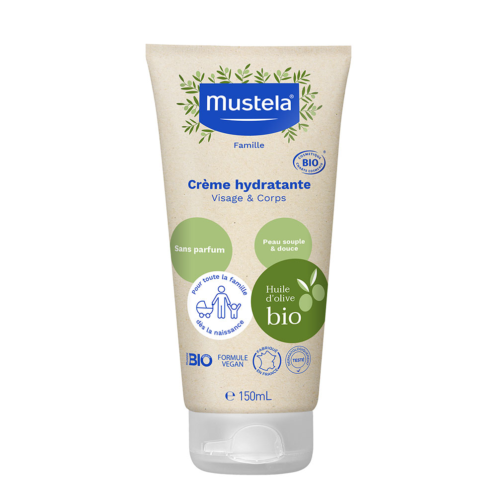 Mustela Organic Hydrating Cream from Birth 150ml