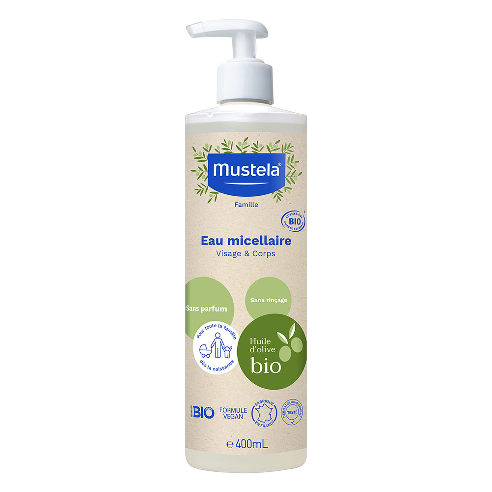 Mustela Organic Micellar Water 400ml