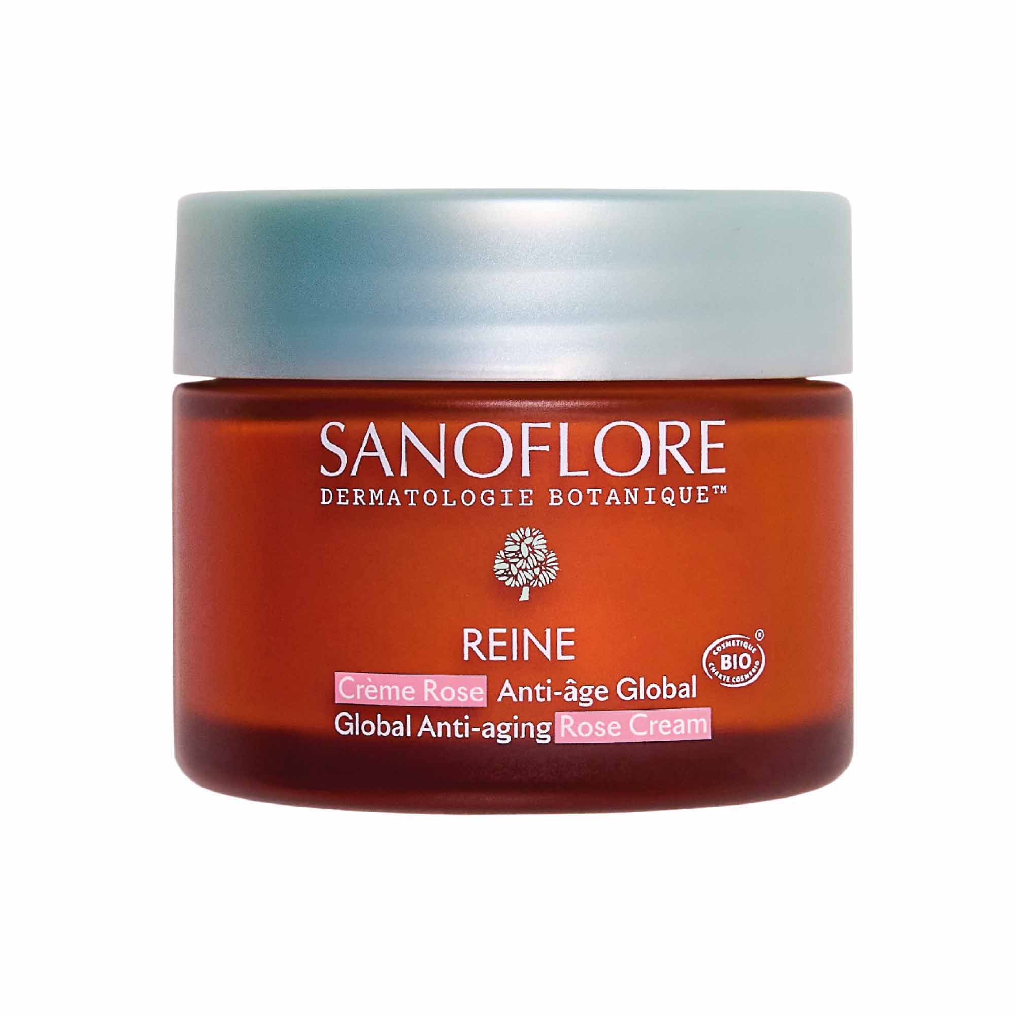 Sanoflore Reine Organic global anti-ageing rose cream 50 ml