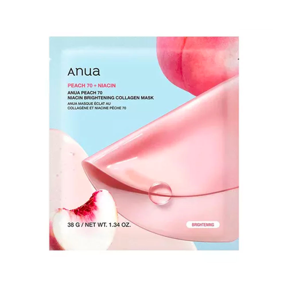 Anua Peach 70 niacin brightening collagen masque 152 g