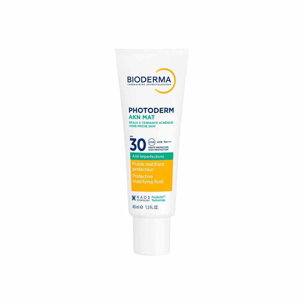 Bioderma Photoderm Mattifying Fluid SPF30 AKN Combination skin AKN Mat Peaux à tendance acnéique 40ml