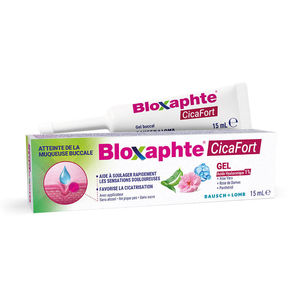 Bausch&Lomb Cicafort hyaluronic acid 1% gel Bloxaphte 15 ml
