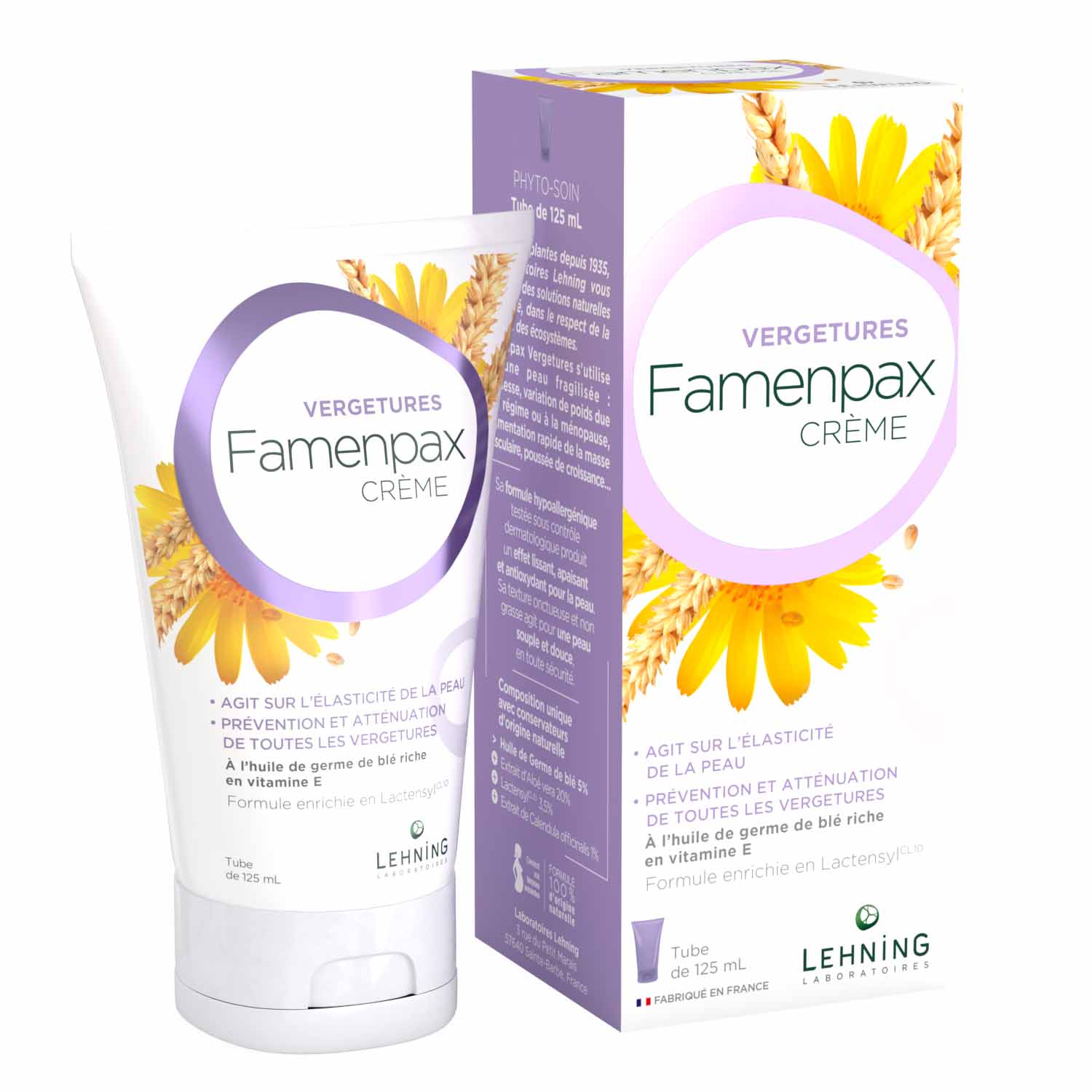 Lehning Famenpax Cream Stretch Marks 125ml