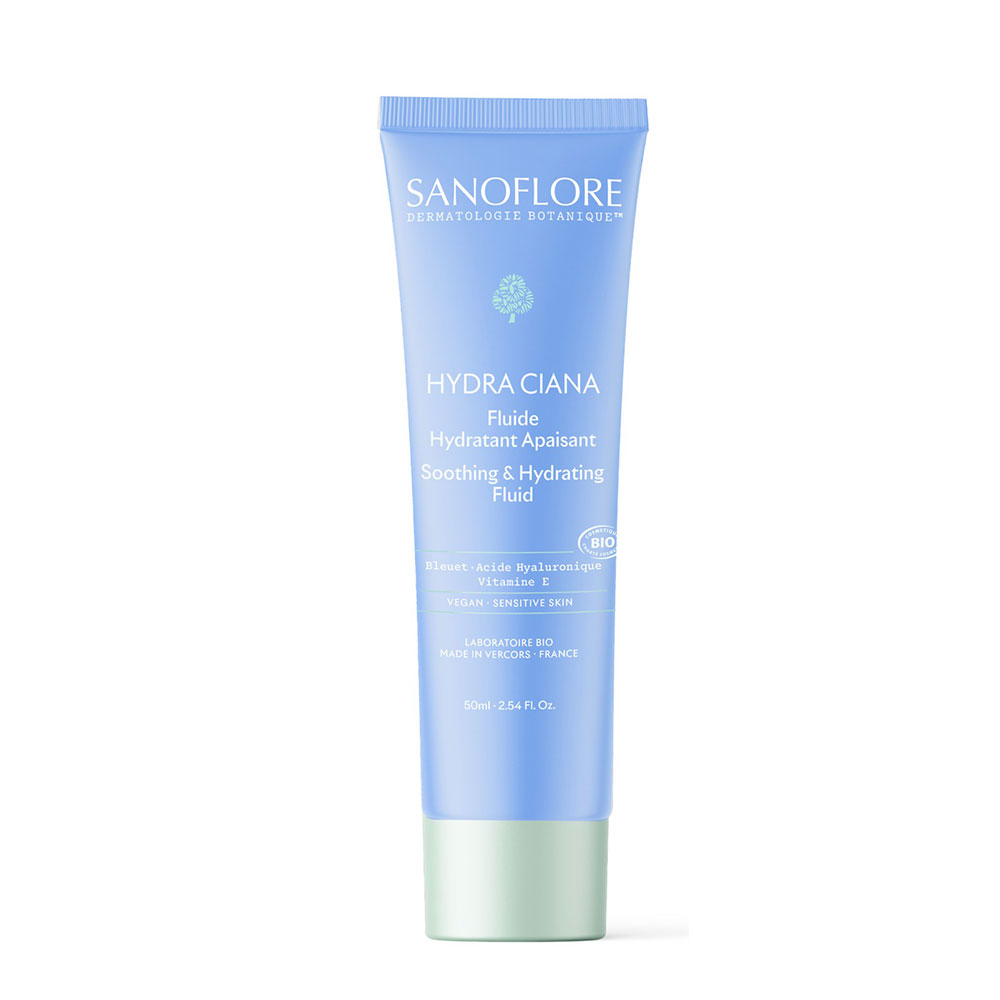 Sanoflore Hydra Ciana Soothing hydrating fluid 50 ml
