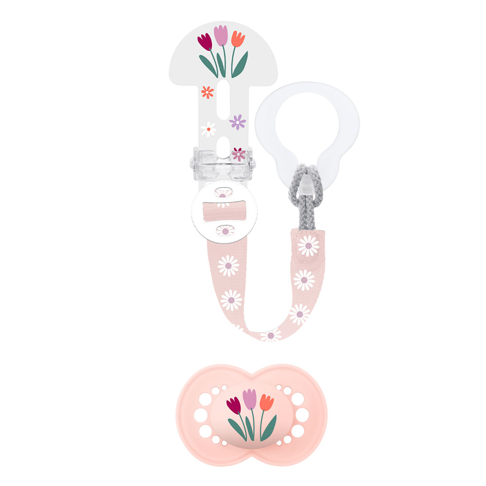 Mam Dummy Kit + Pacifier clip From 18 months x2