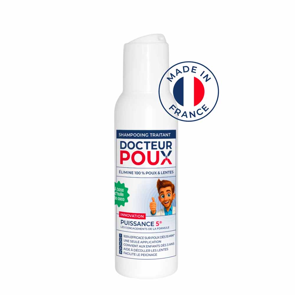 Docteur Poux Travel anti-lice treatment shampoo Power 5 100 ml
