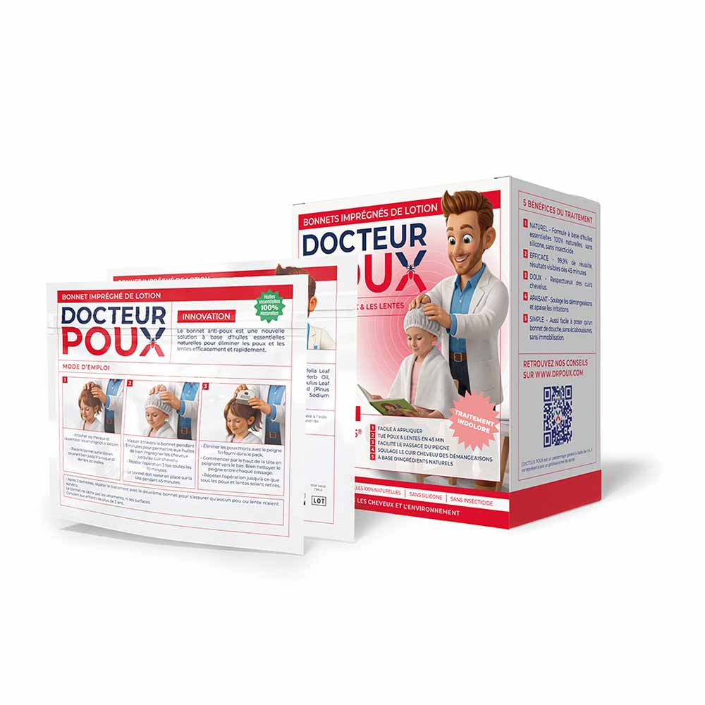 Docteur Poux Anti-poux caps + comb