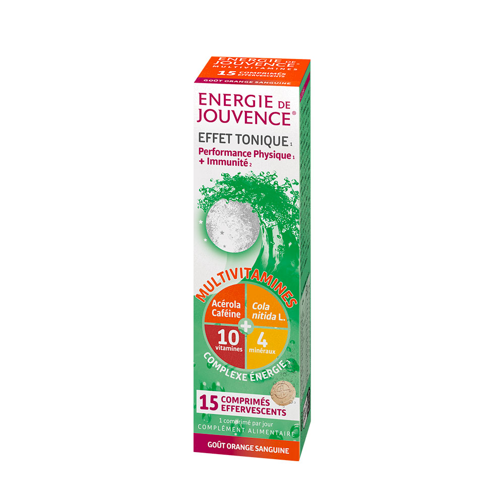 Jouvence Energie Tonic Effect 15 x effervescent tablets