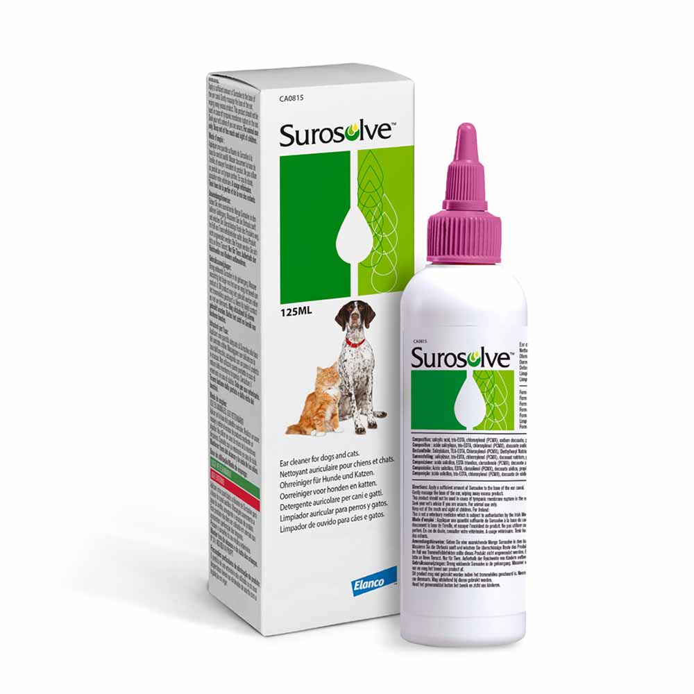 Surosolve Ear solution for dogs and cats 125 ml