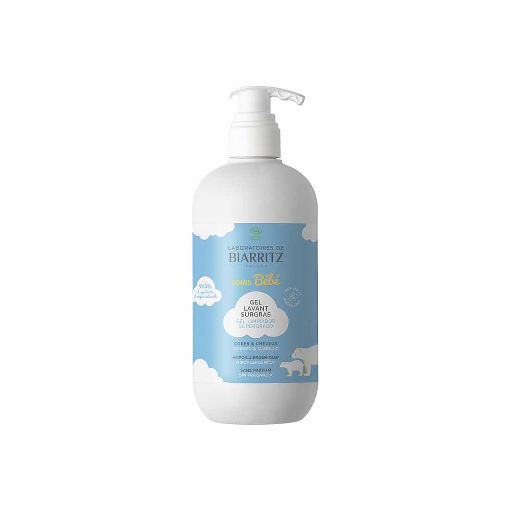 Laboratoires De Biarritz Baby care Organic Extra-Gentle Cleansing Gel body and hair 500 ml