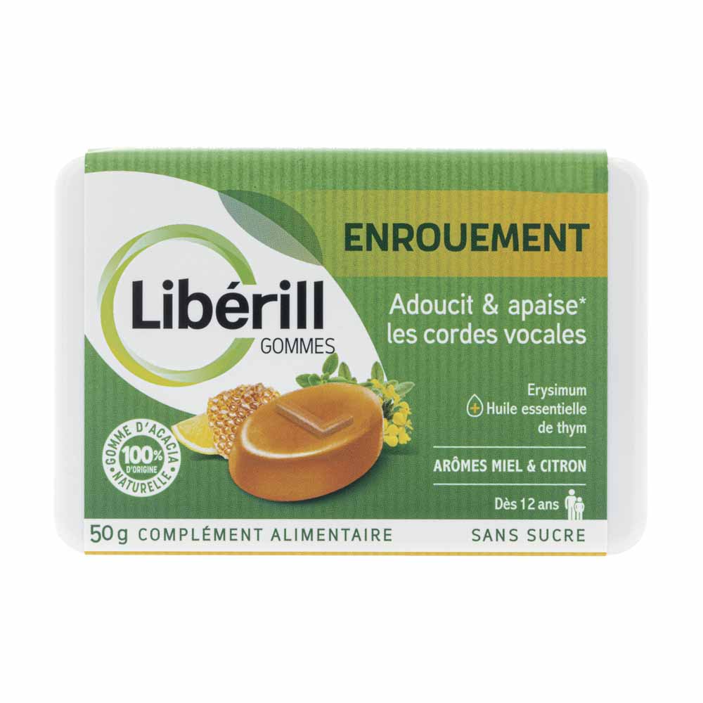 Libérill Hoarse throat gummies 50 g