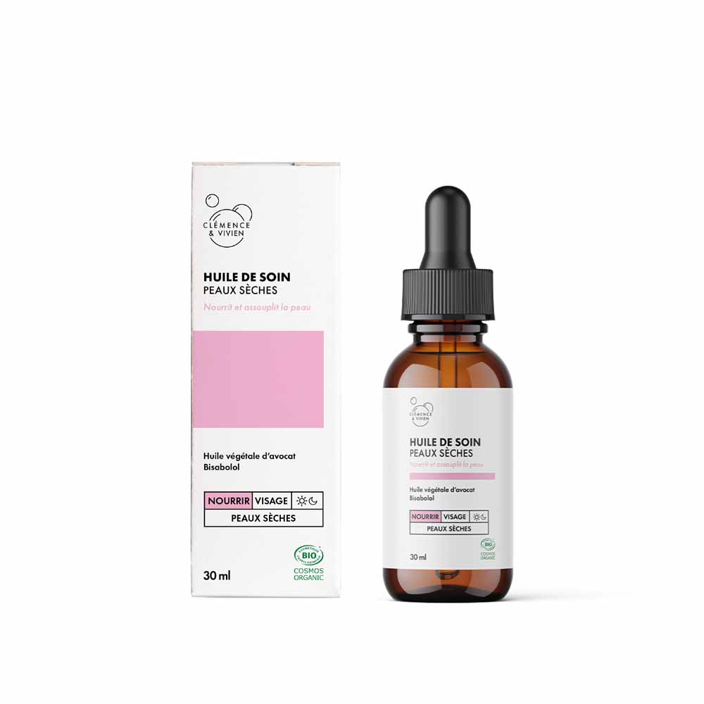 Clemence&Vivien Nourishing Skin Care Oil For Dry Skin 30ml