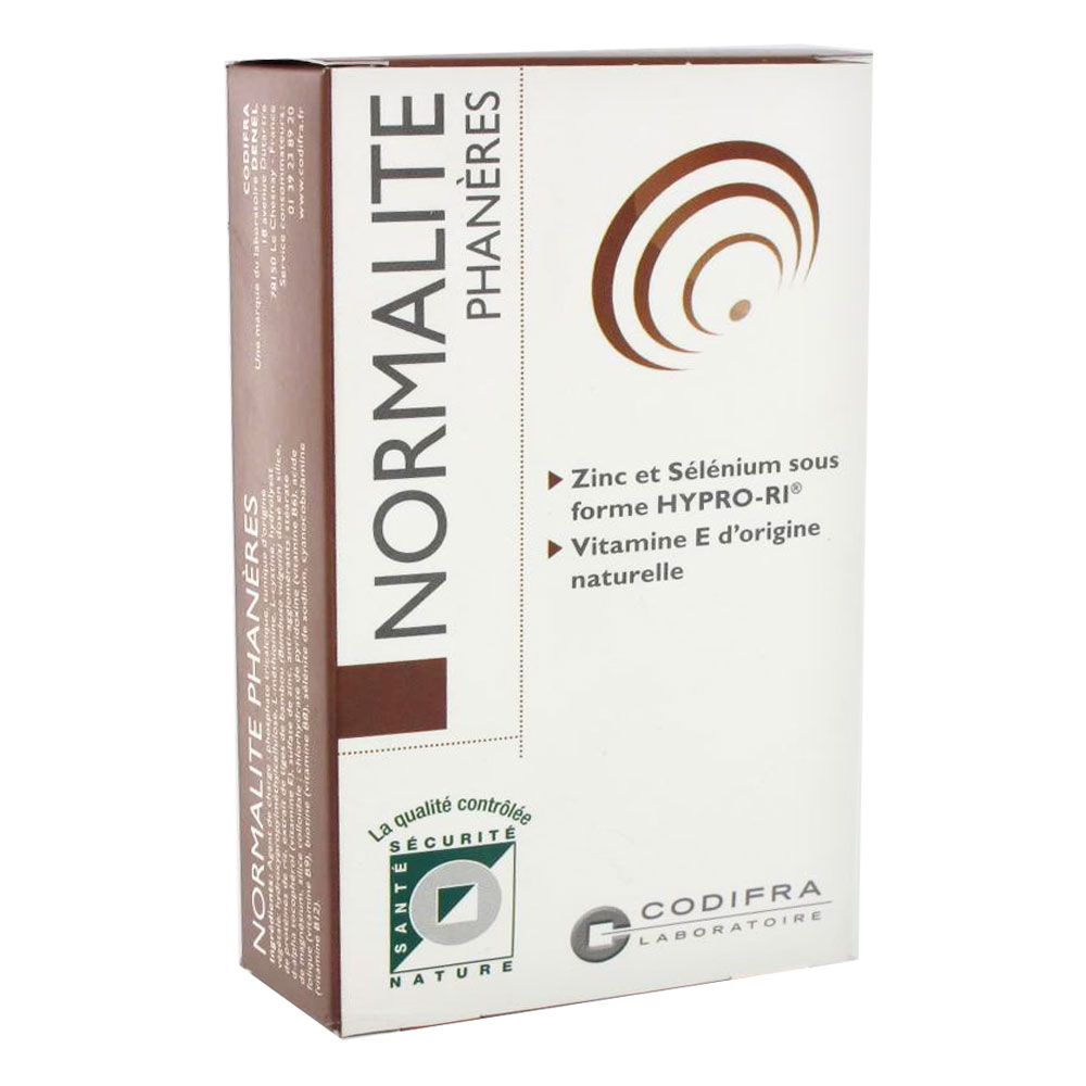 Codifra Normalite Phanere Skin Appendages 60 Capsules