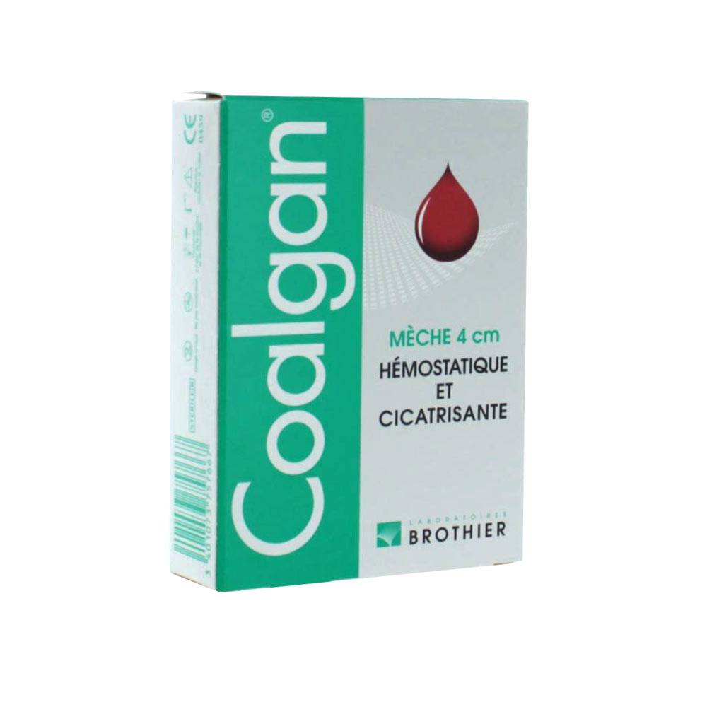 Brothier Coalgan Haemostatic Gauze Wick 4cm 2 x 5