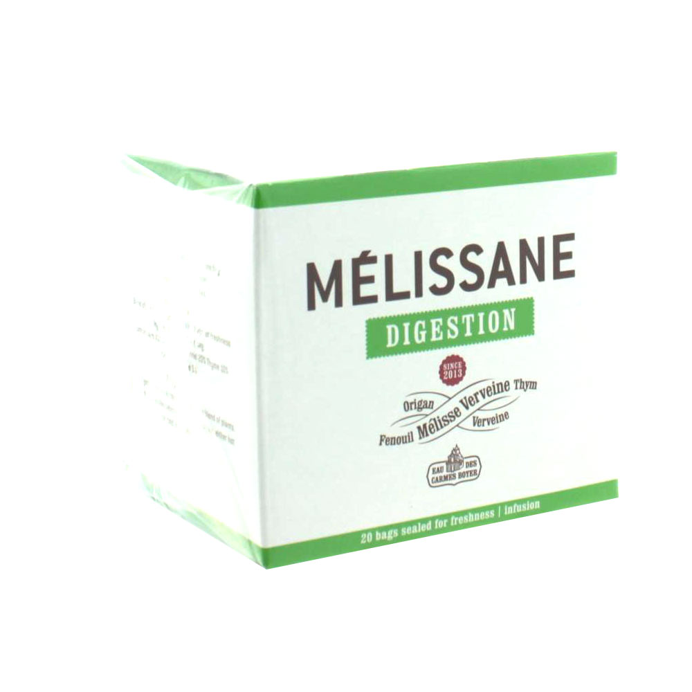Eau Des Carmes Boyer Eau Des Carmes Melissane Digestive Infusion X 20 Bags 20 SACHETS FRAICHEUR