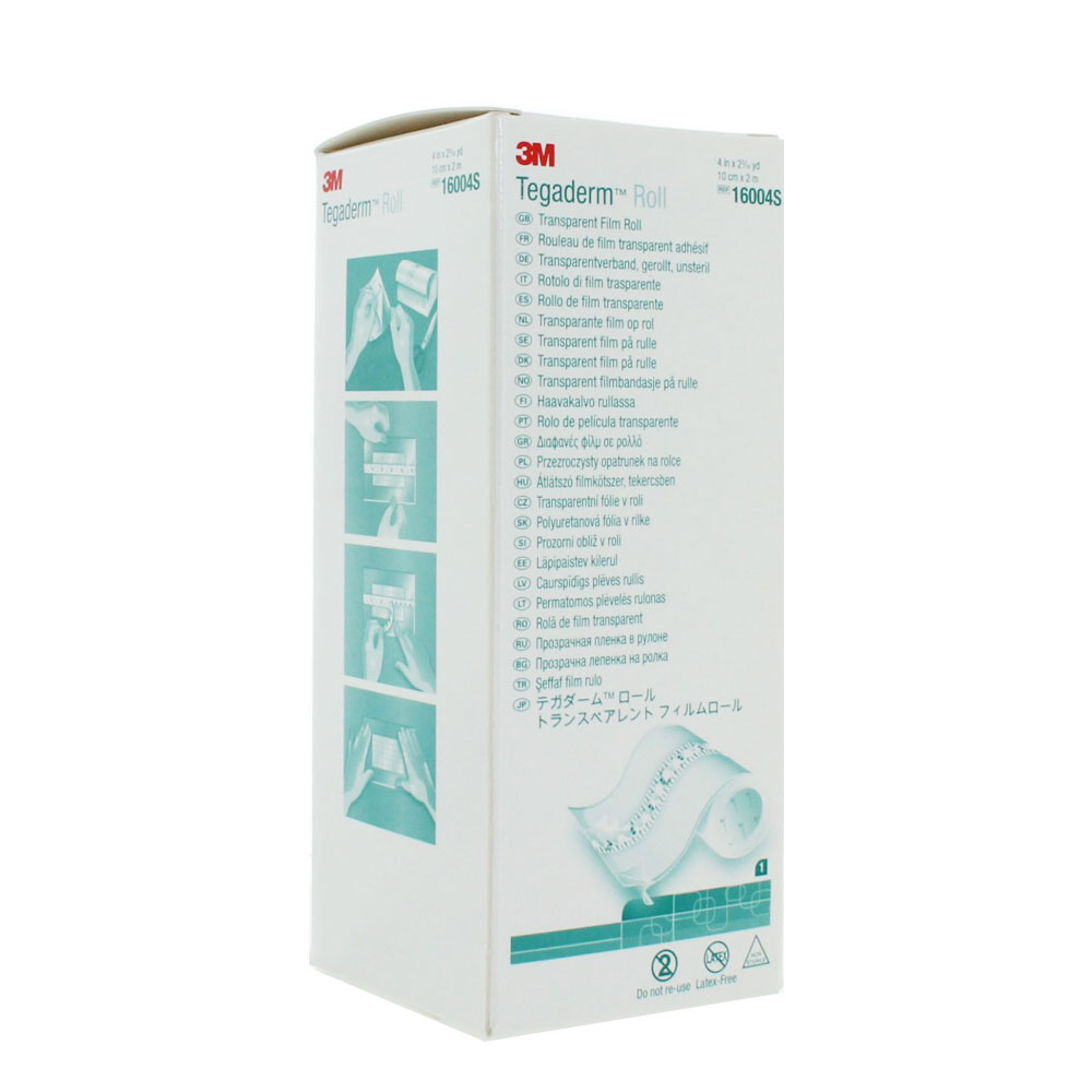 3M Tegaderm Roll Roll 10cm X 2m x1