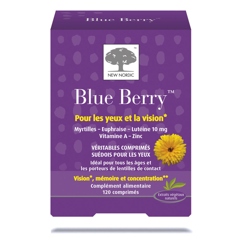 New Nordic Blueberry 120 Tablets
