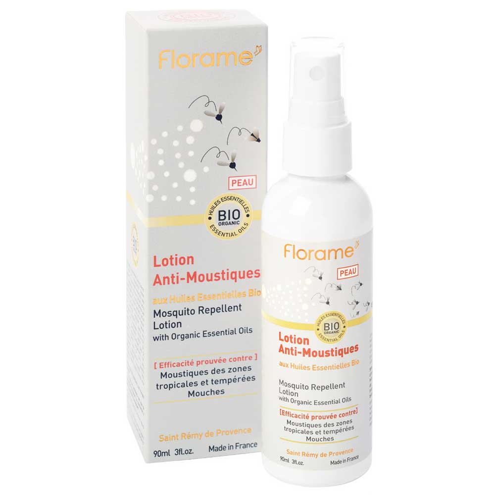 Florame Mosquito Repellent Lotion With Organic Essential Oils 90ml