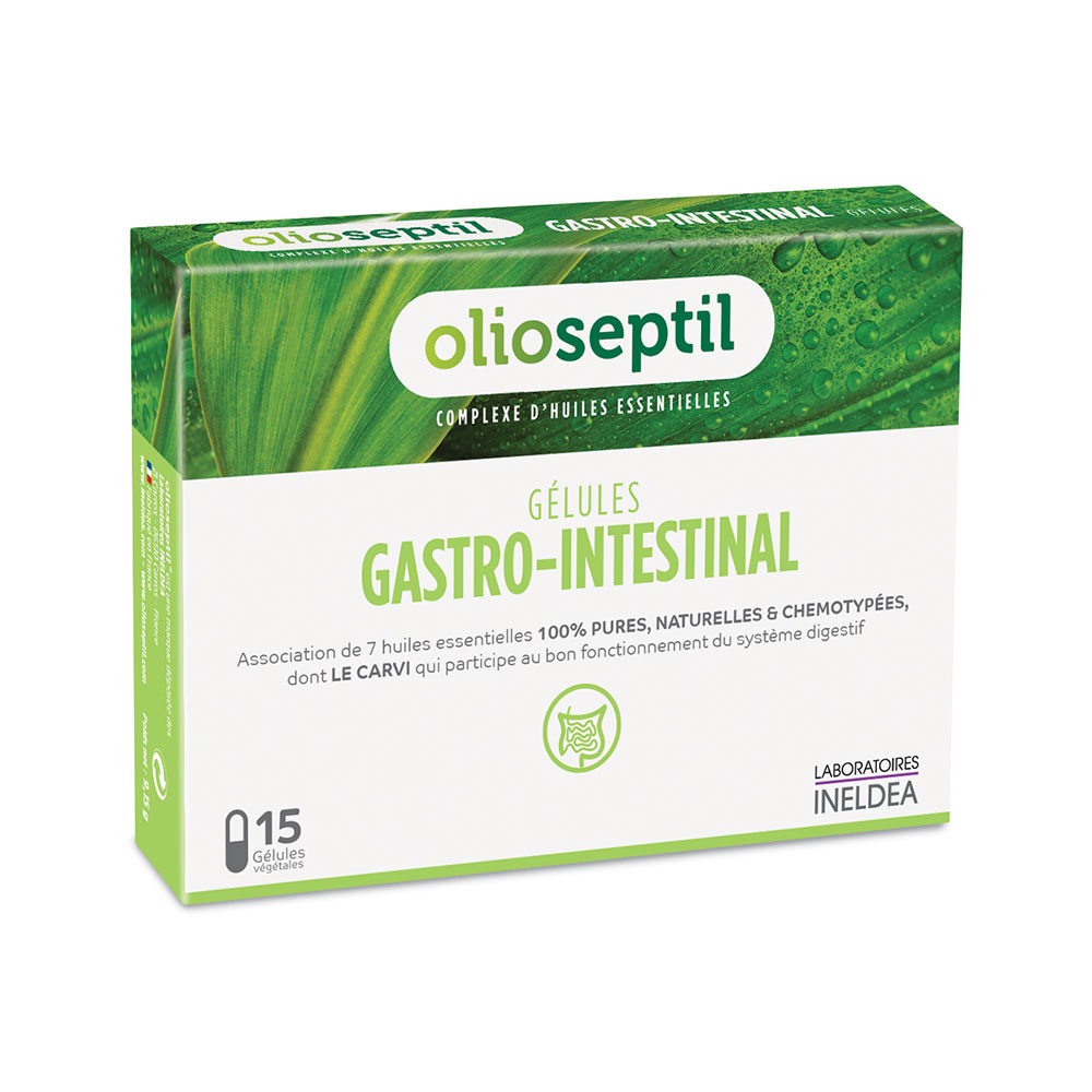 Olioseptil Gastrointestinal 15 vegetable capsules