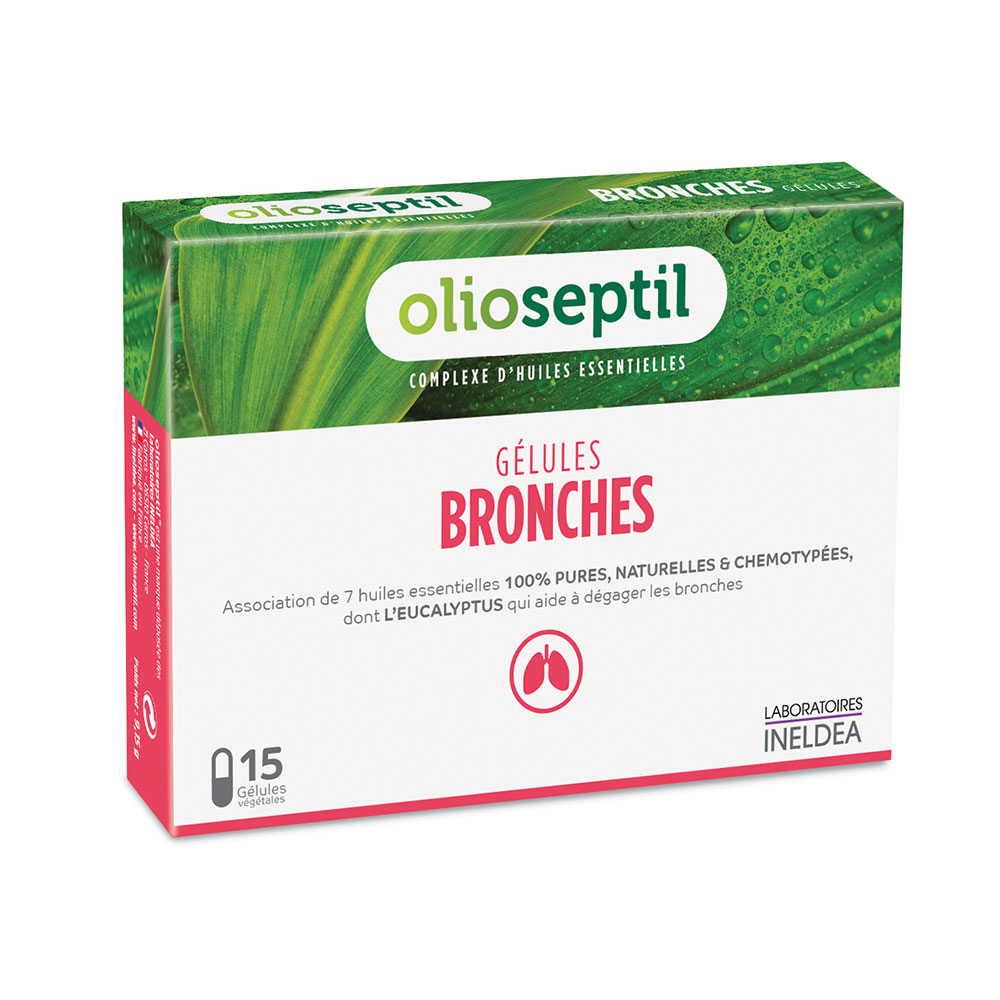 Olioseptil Ineldea Lungs 15 Capsules