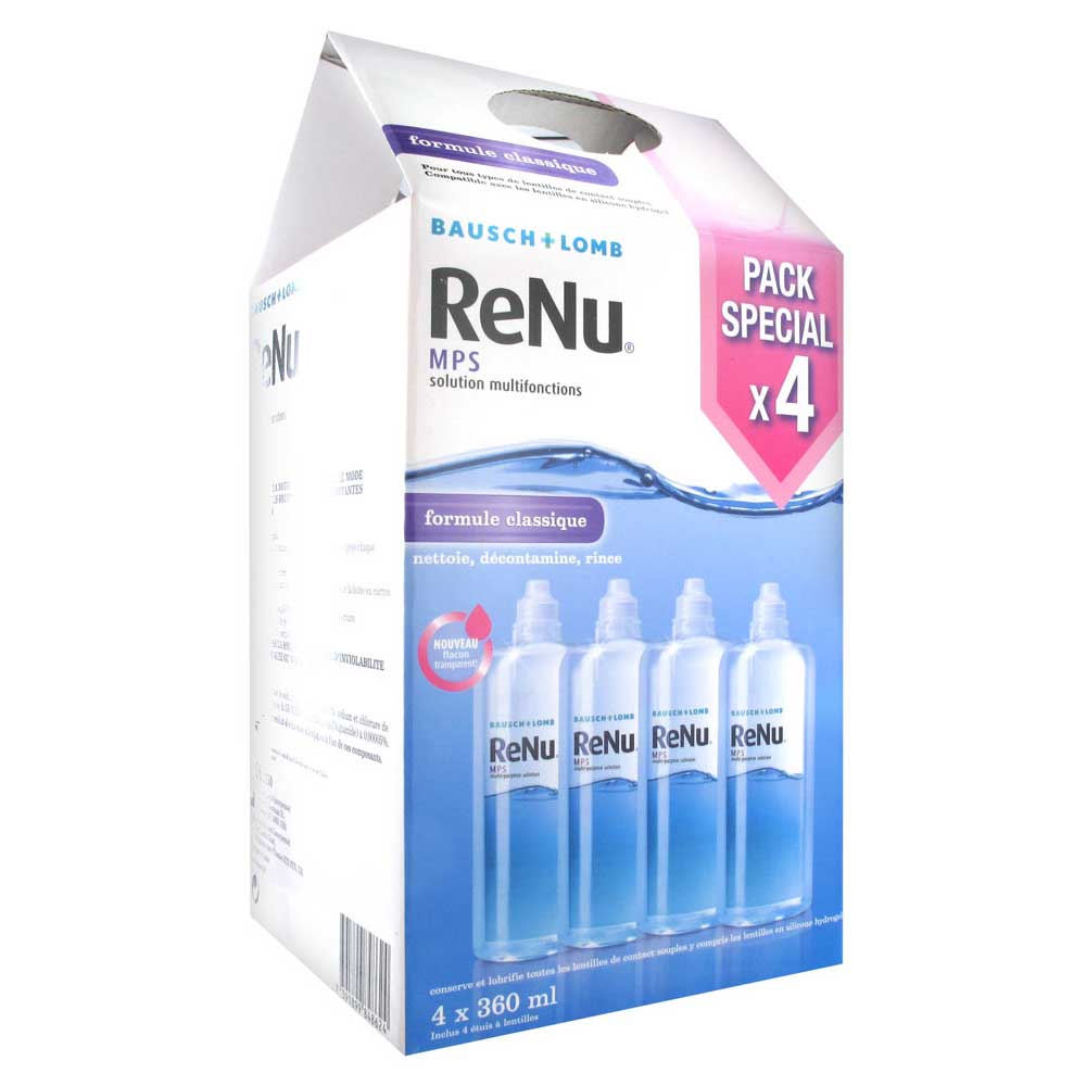 Bausch&Lomb Renu Mps Multifunction Solution Classic Renu formula 4x360ml