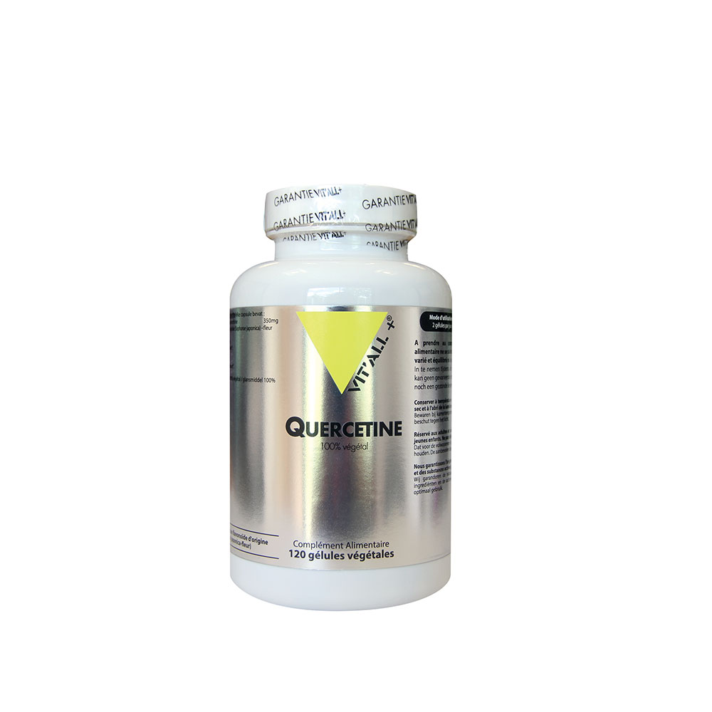 Vit'All+ Quercetin 350 mg 120 vegetable-based capsules