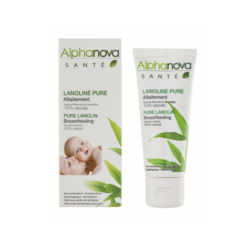 Alphanova Organic Mum Breastfeeding Pure Lanolin 40ml
