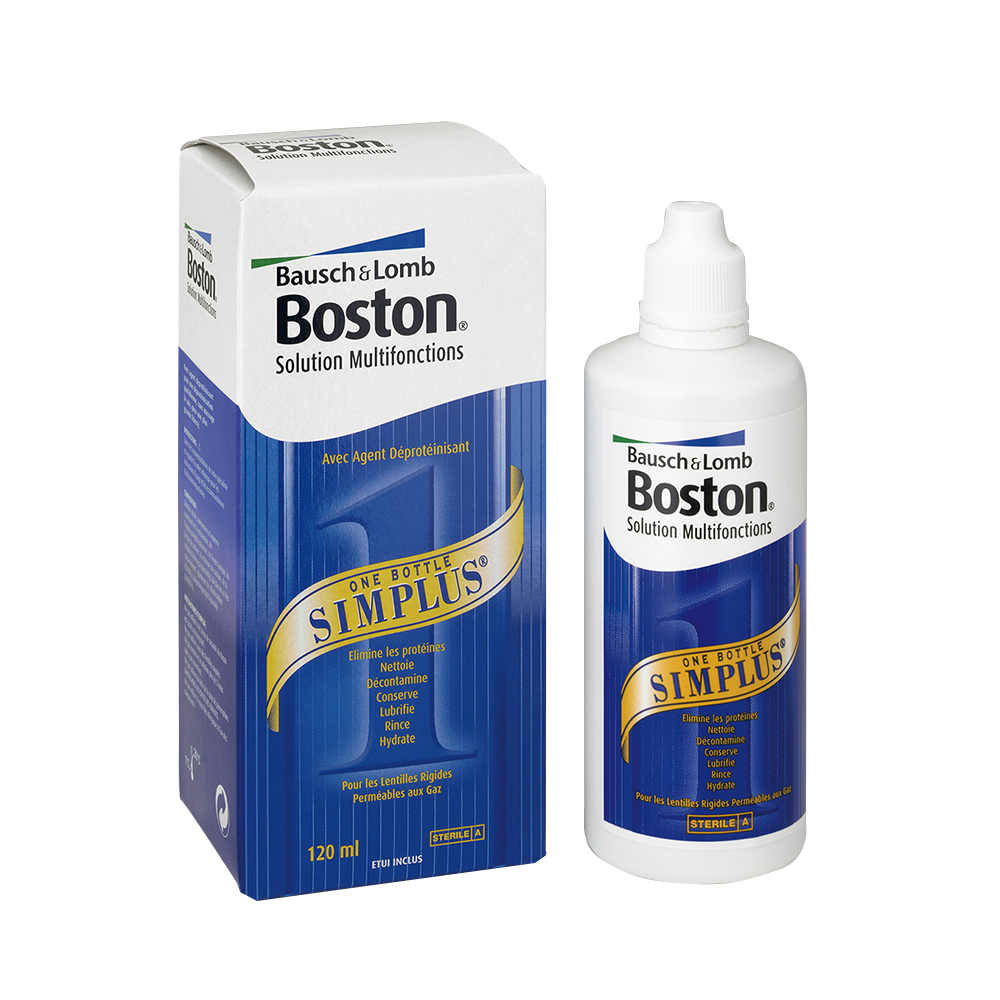 Bausch&Lomb BOSTON SIMPLUS MULTIFUNCTIONAL SOLUTION FOR RIGID LENSES 120ML 120ml