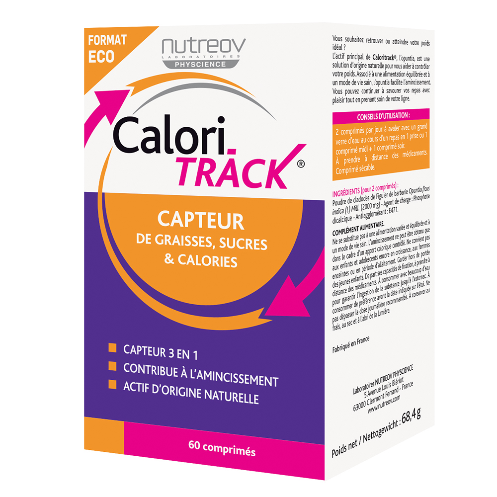 Nutreov Calori-Track Fat binder 60 tablets